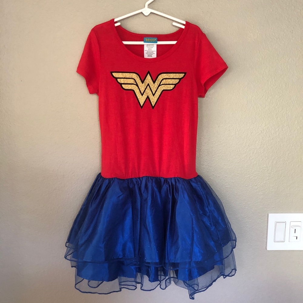 Wonder Woman dress, size 10-12